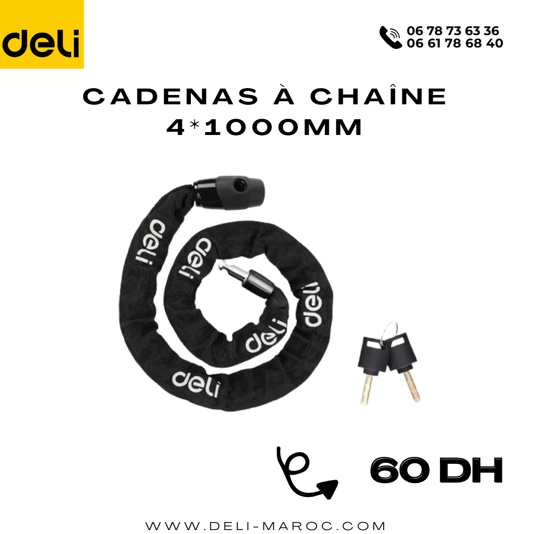 Cadenas à chaîne 4*1000mm
